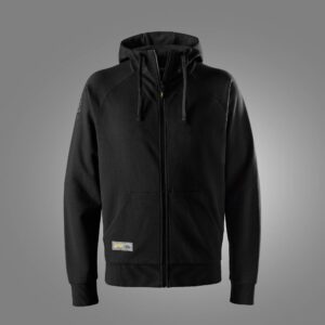 CutWaste™ sweatshirt med hætte og lang lynlås