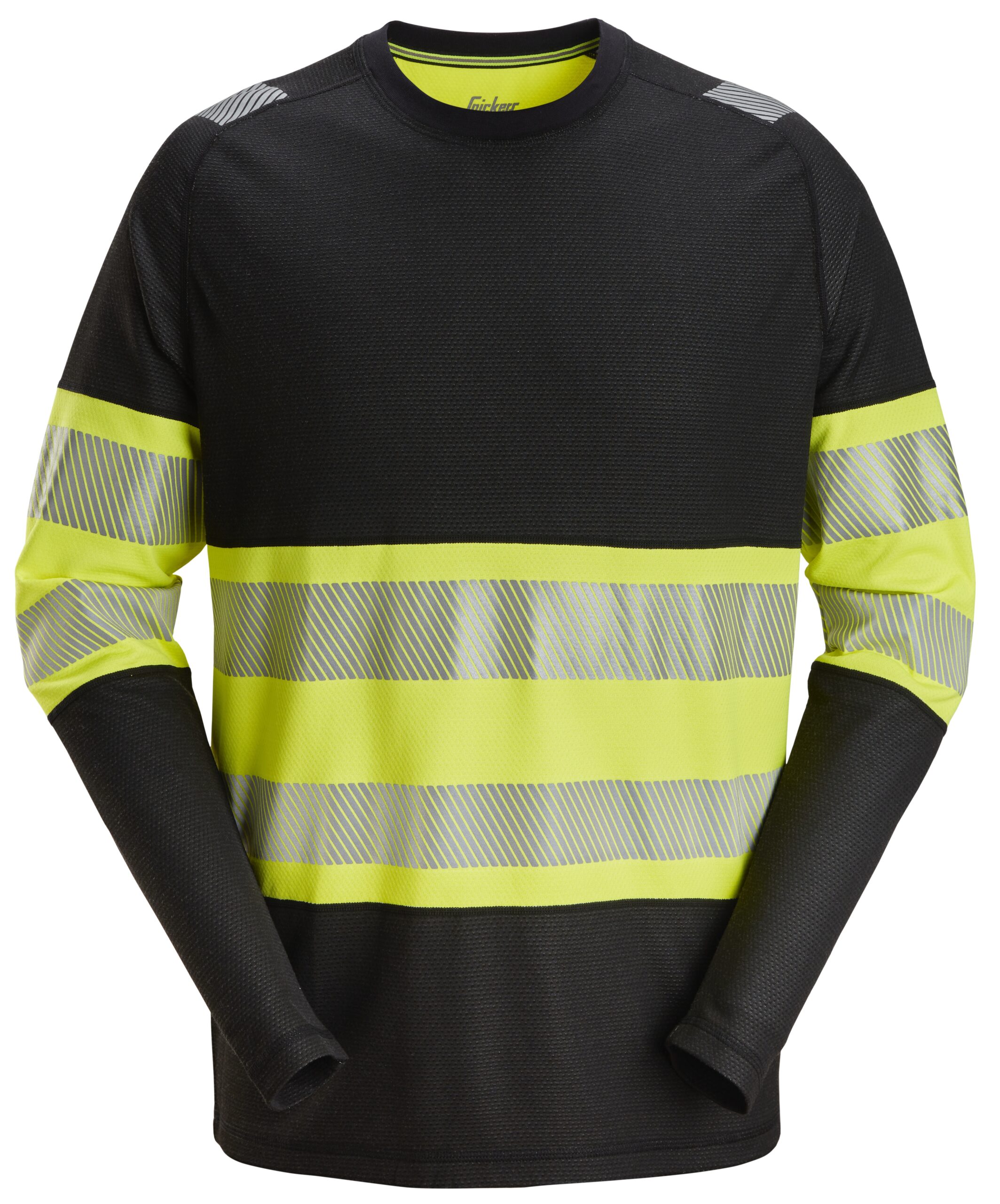 High-Vis, Langærmet T-shirt, klasse 1