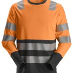 High-Vis, Langærmet T-shirt, klasse 2