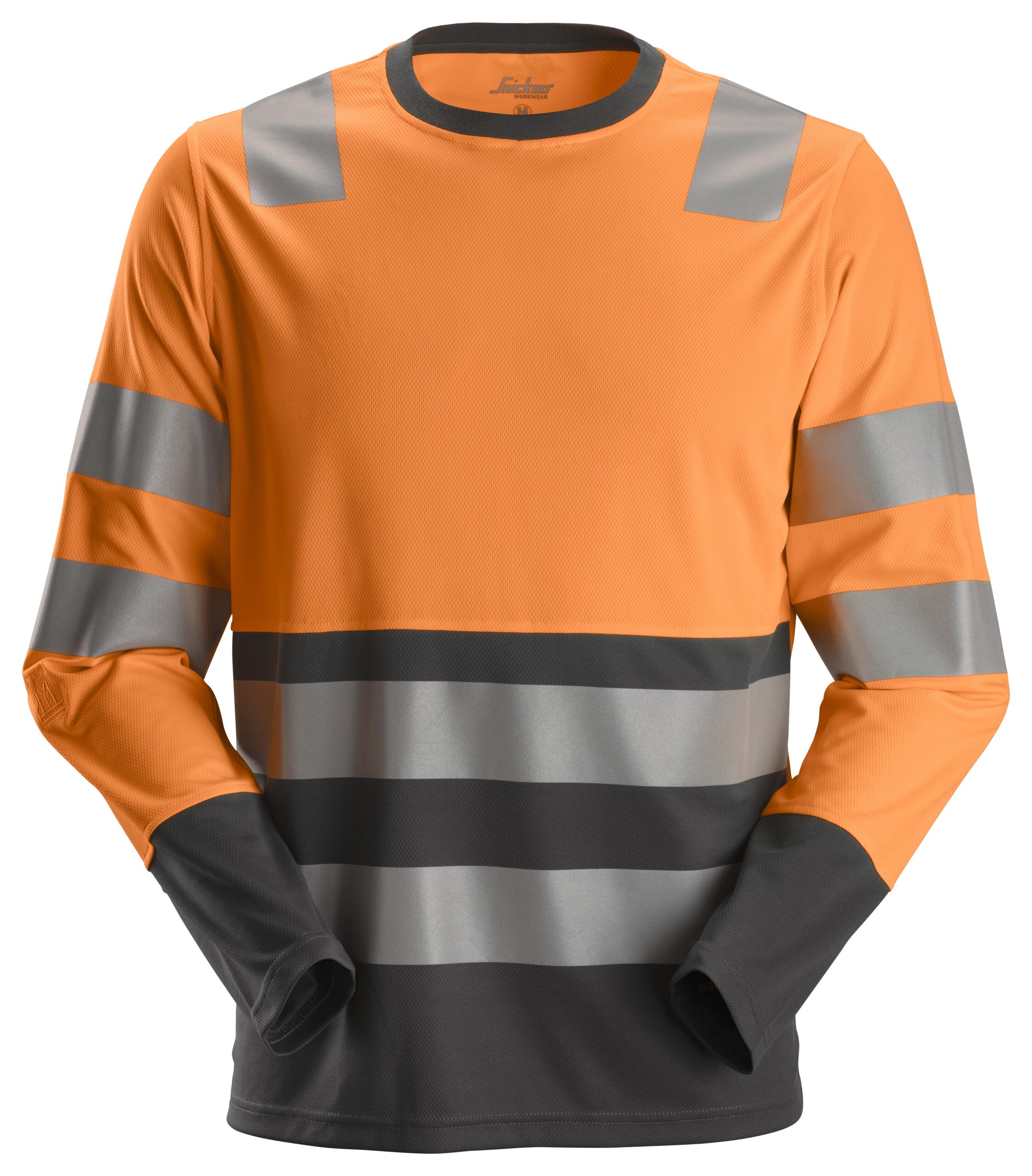 High-Vis, Langærmet T-shirt, klasse 2