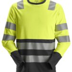 High-Vis, Langærmet T-shirt, klasse 2
