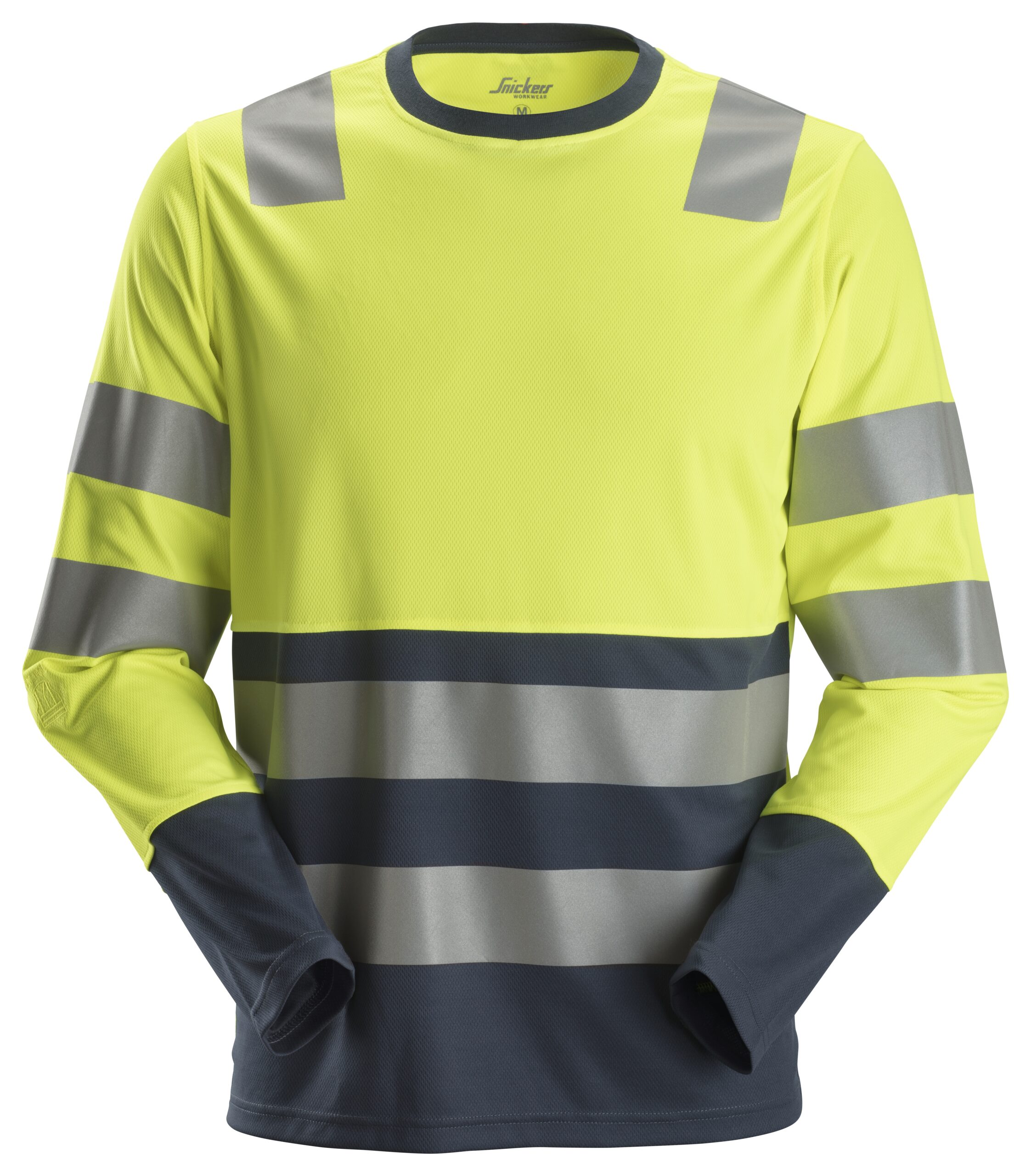 High-Vis, Langærmet T-shirt, klasse 2