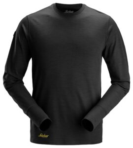 AllroundWork, Langærmet T-shirt i uld
