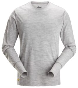 AllroundWork, Langærmet T-shirt i uld