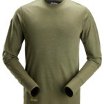 AllroundWork, Langærmet T-shirt i uld
