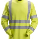 ProtecWork, High-Vis langærmet T-shirt, klasse 3