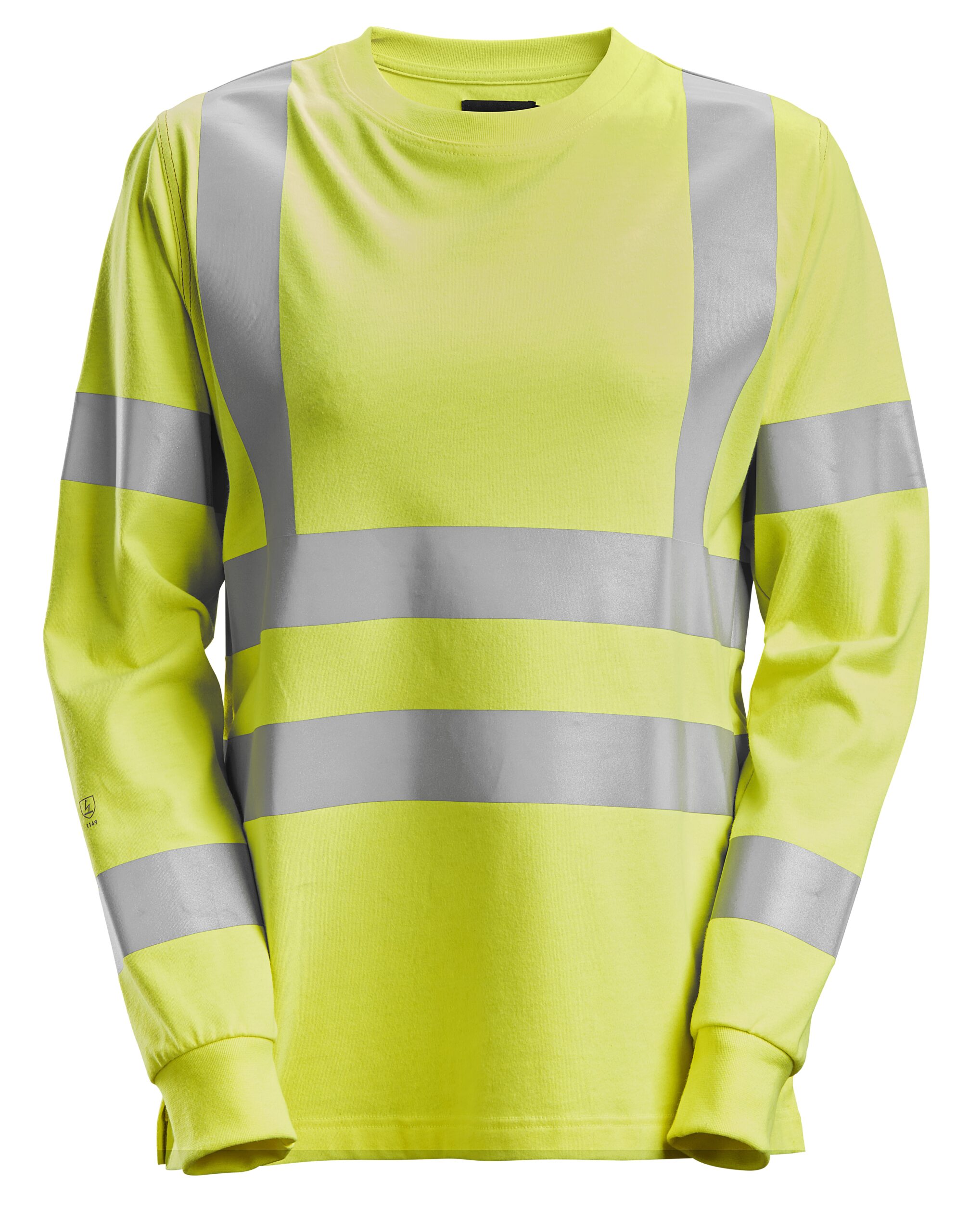 ProtecWork, langærmet dame T-shirt, High-Vis klasse 3/2
