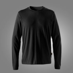Klassisk langærmet T-shirt