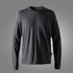 Klassisk langærmet T-shirt