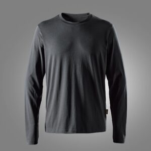 Klassisk langærmet T-shirt