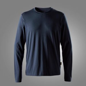 Klassisk langærmet T-shirt