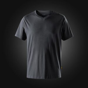 Klassisk T-shirt med V-hals