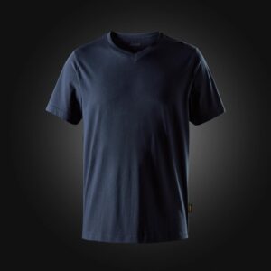 Klassisk T-shirt med V-hals