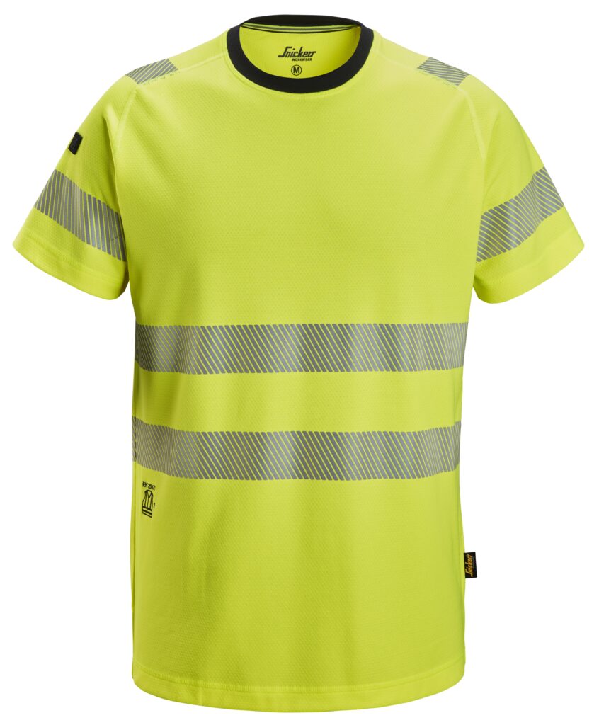 High-Vis, T-shirt, klasse 2
