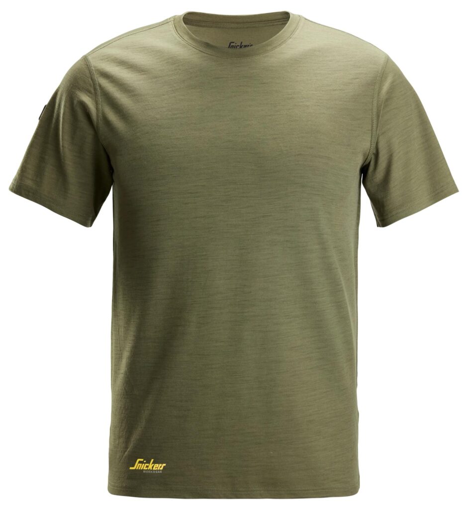 T-shirt i uld