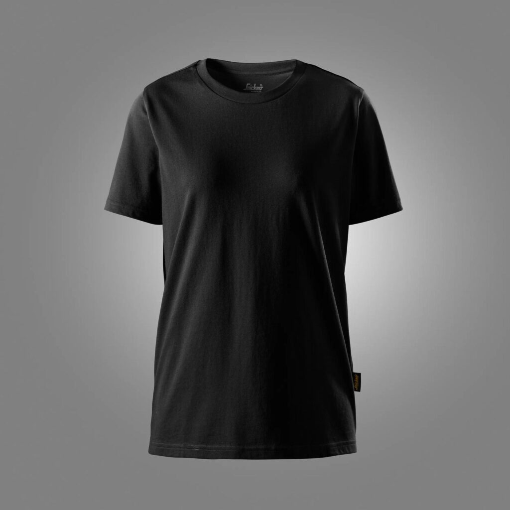 Klassisk dame T-shirt i økologisk bomuld