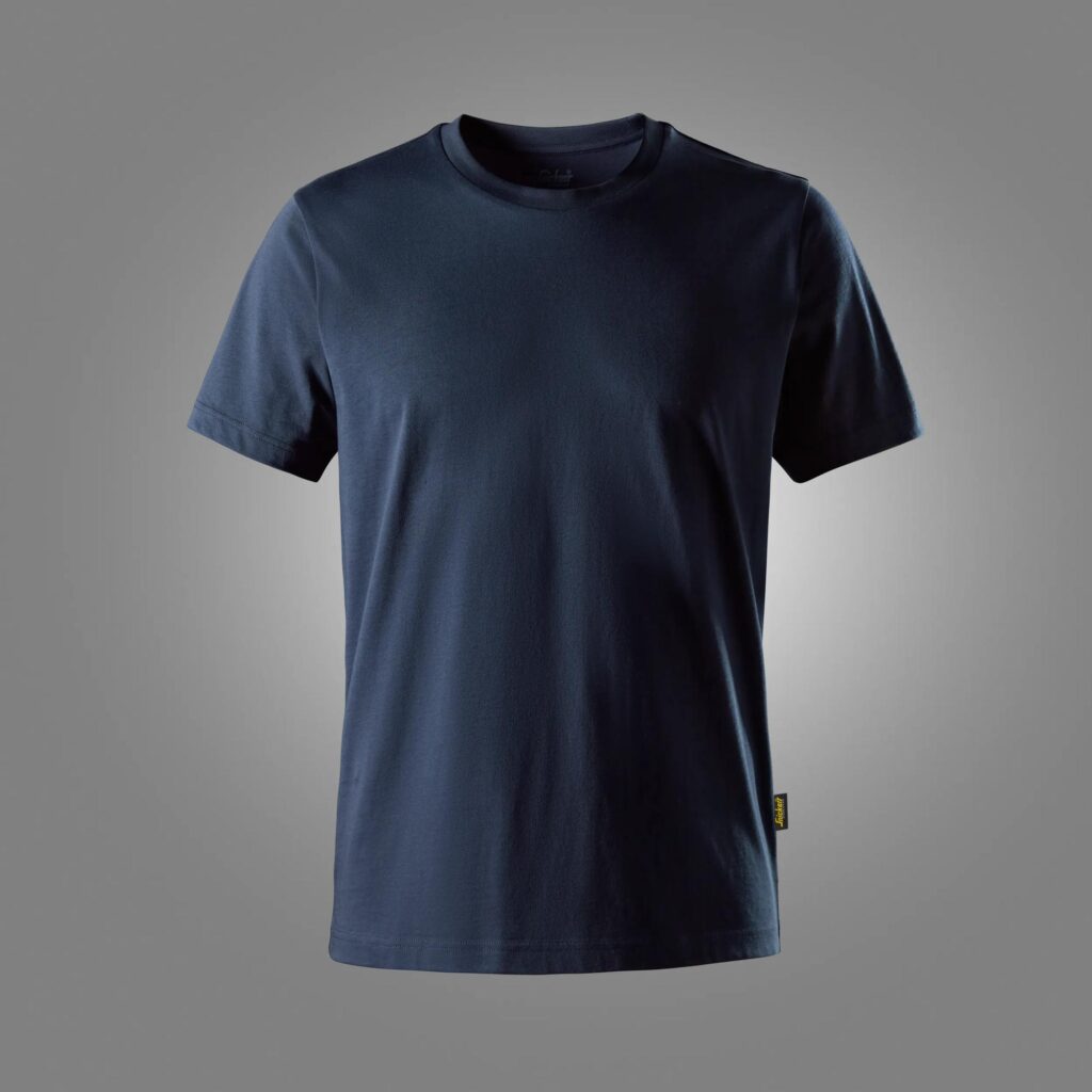 Klassisk T-shirt i økologisk bomuld