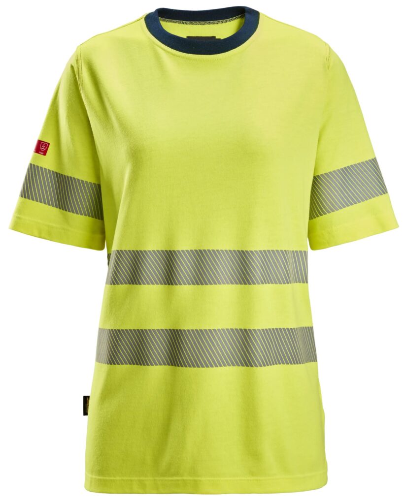 ProtecWork, kortærmet T-shirt til kvinder, High-Vis klasse 2