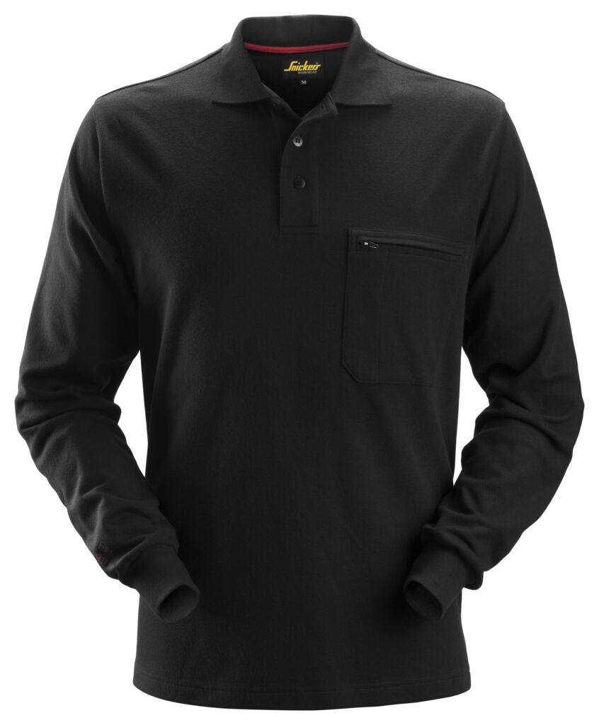ProtecWork, langærmet poloshirt