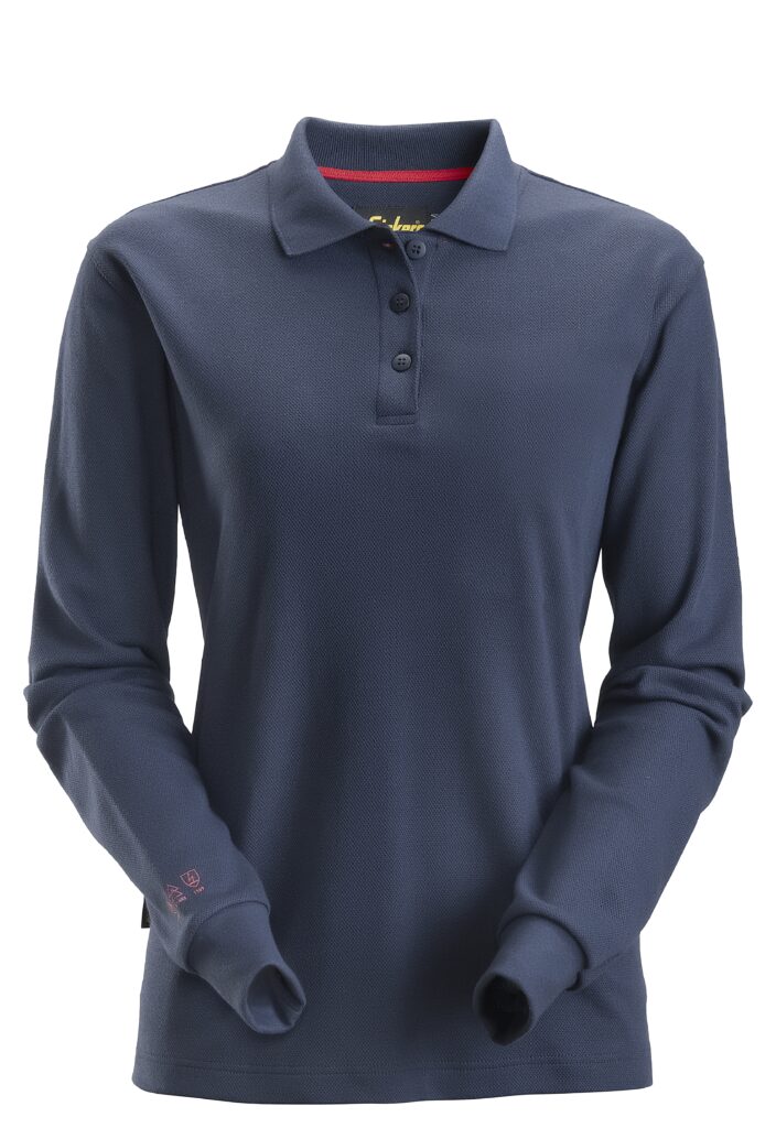 ProtecWork, langærmet poloshirt til kvinder