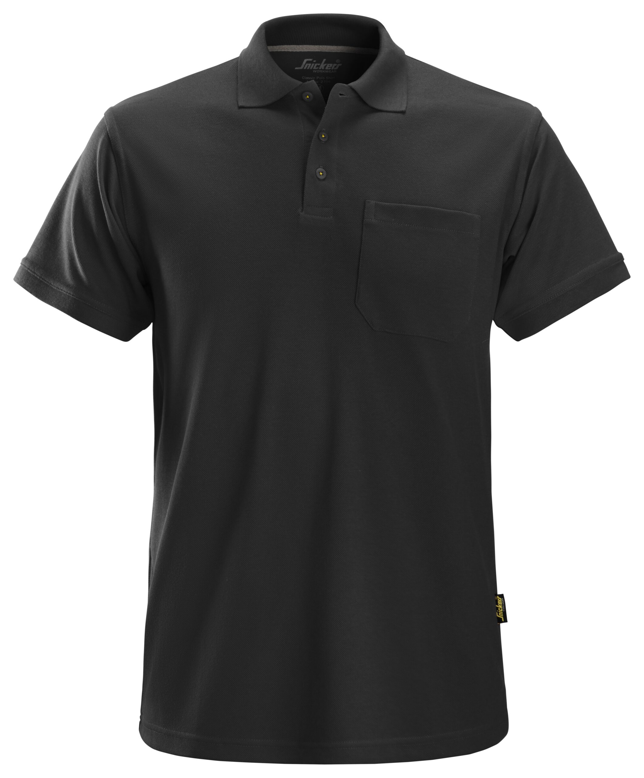 Klassisk poloshirt med lomme