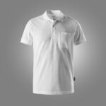 Klassisk poloshirt med lomme