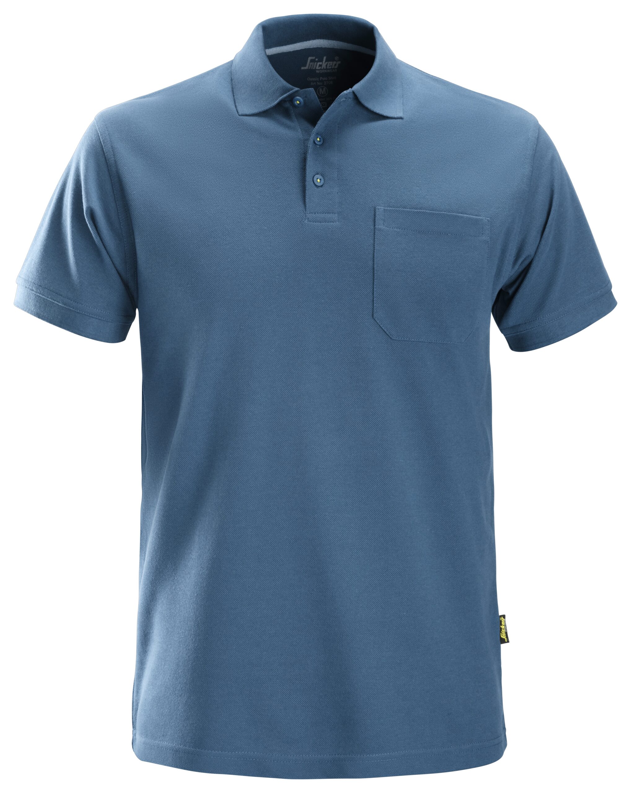 Klassisk poloshirt med lomme