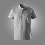 Klassisk poloshirt med lomme