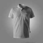 Klassisk poloshirt med lomme