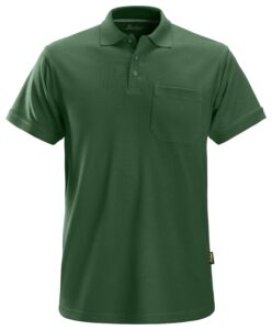 Klassisk poloshirt med lomme