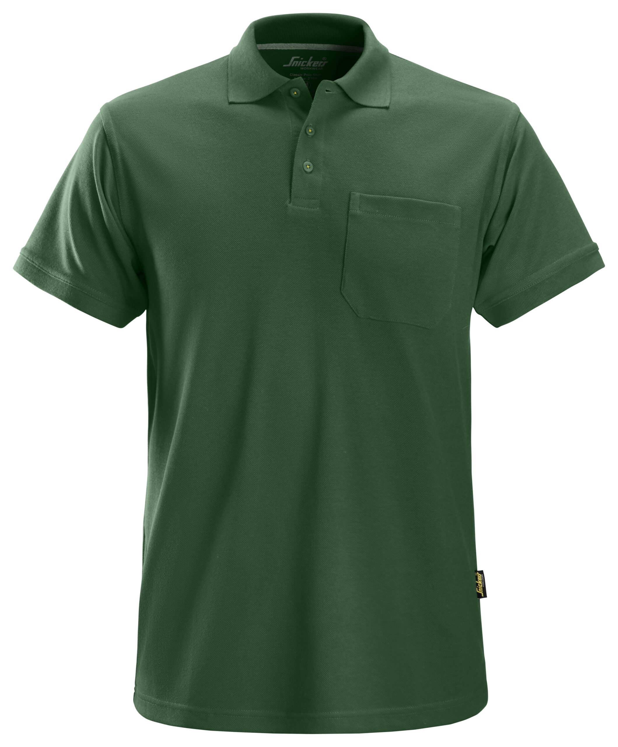 Klassisk poloshirt med lomme