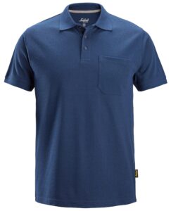 Klassisk poloshirt med lomme