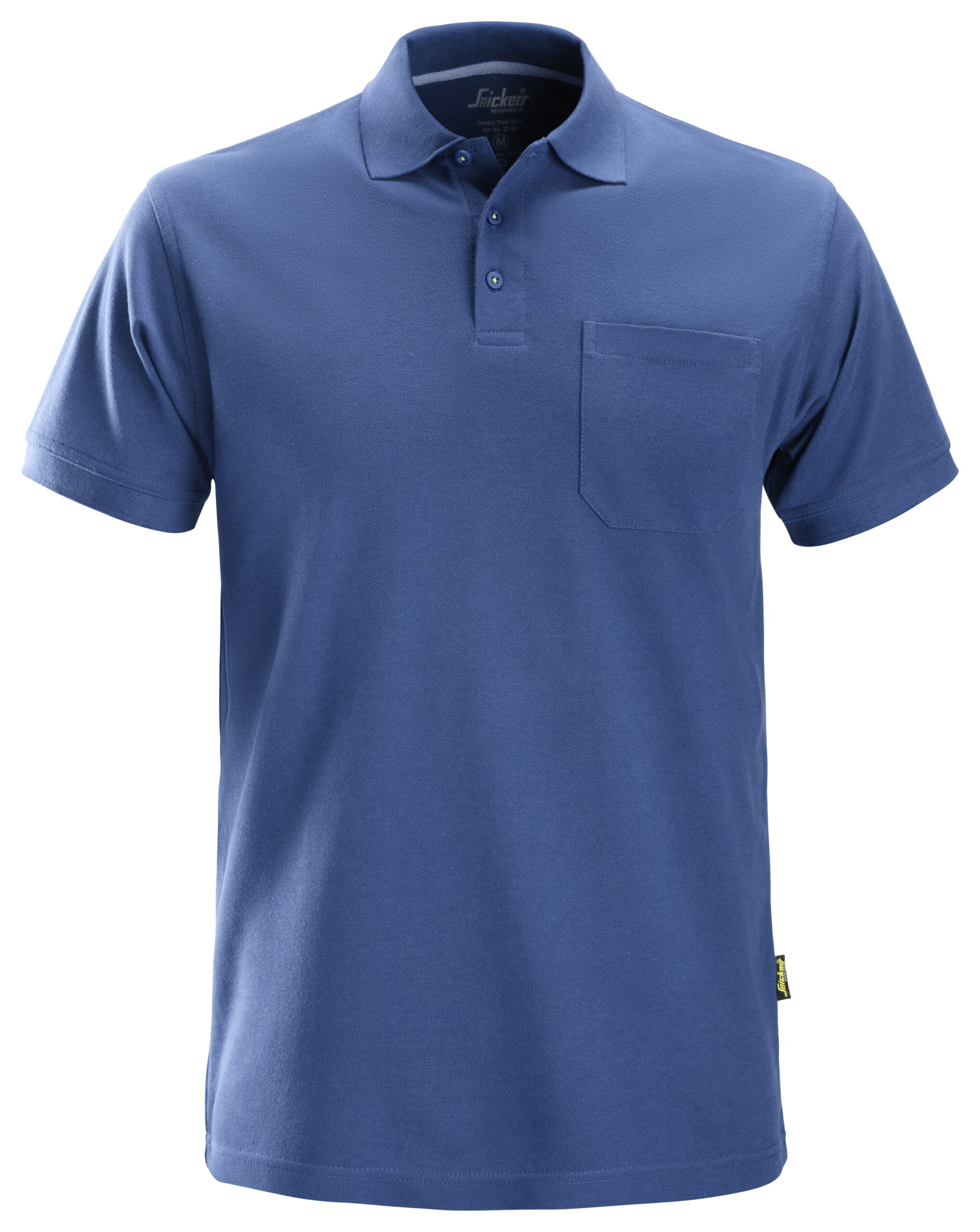 Klassisk poloshirt med lomme