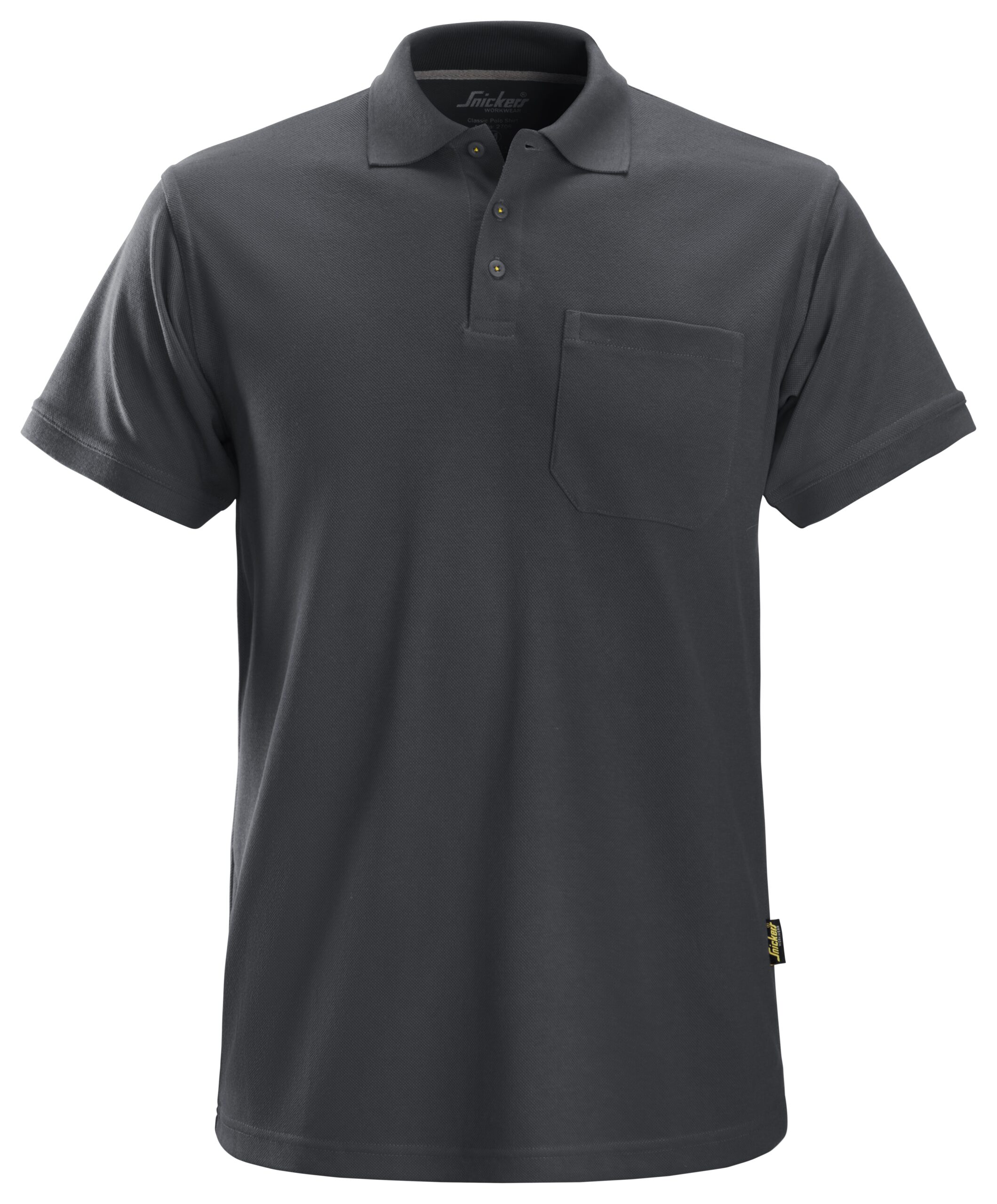 Klassisk poloshirt med lomme
