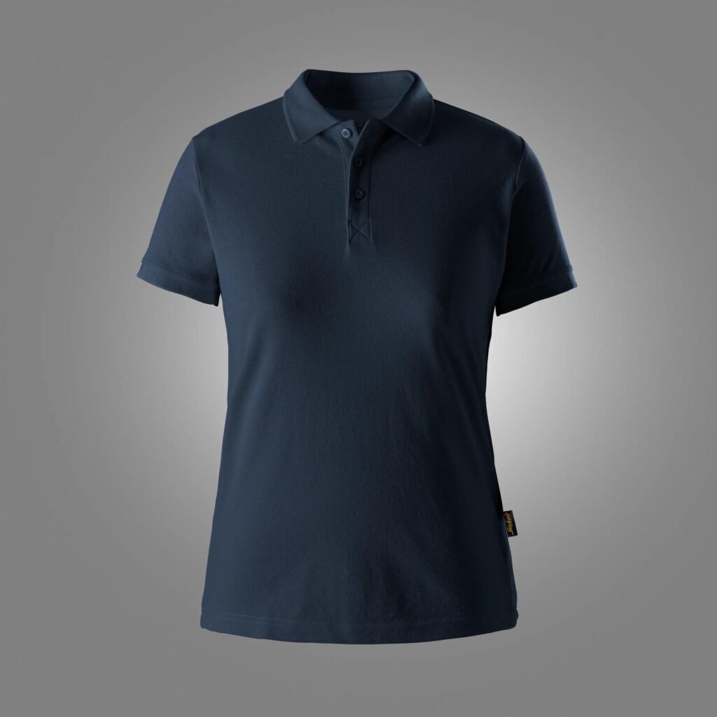 Klassisk polo-T-shirt til kvinder