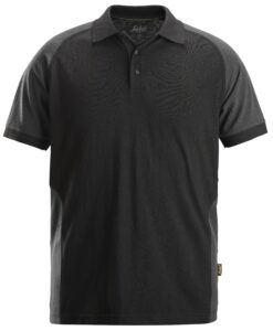 Tofarvet poloshirt
