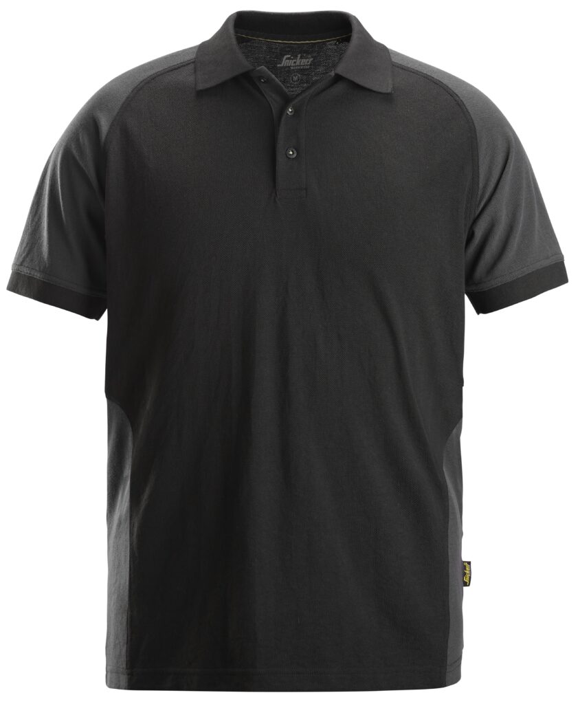 Tofarvet poloshirt