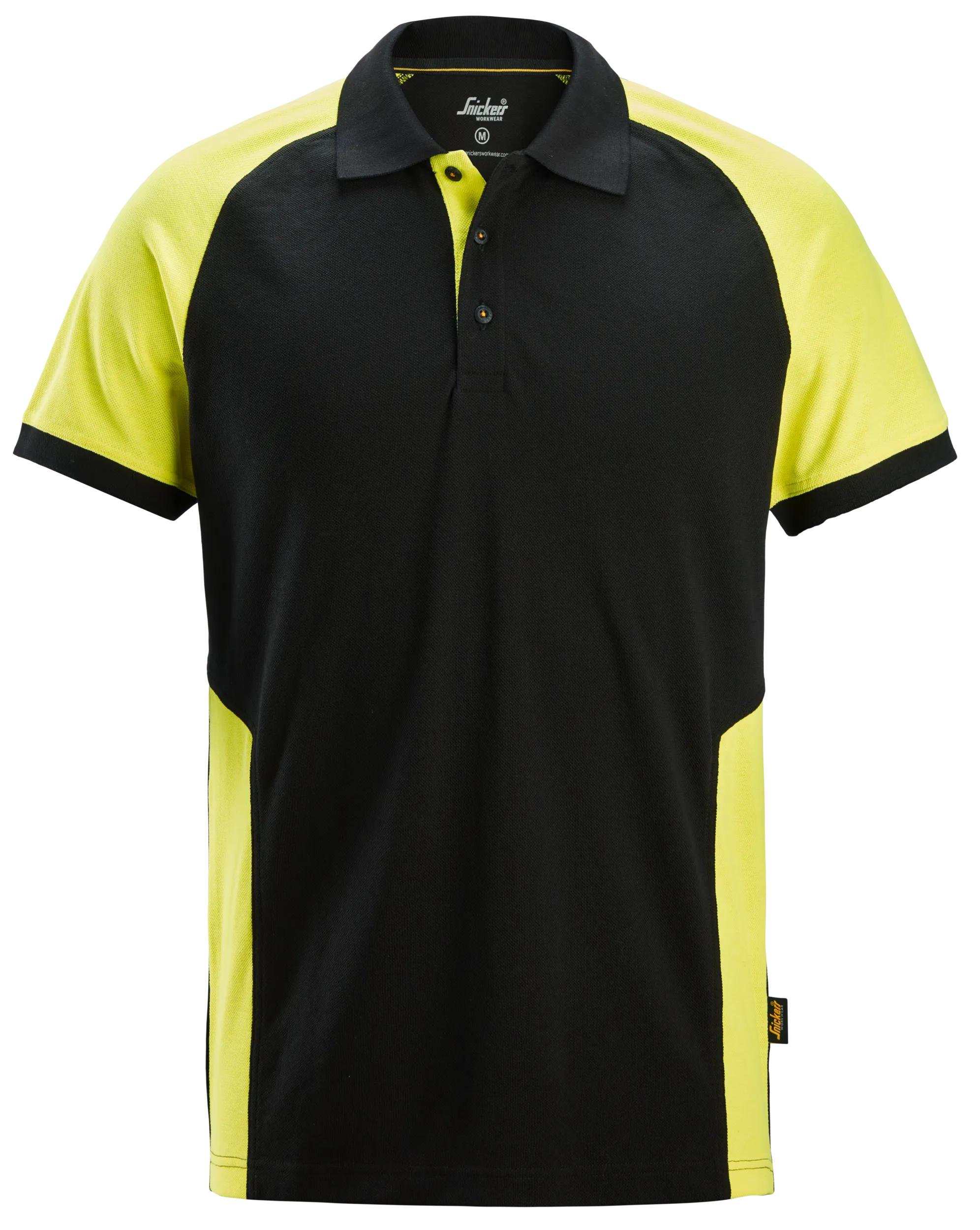 Tofarvet poloshirt