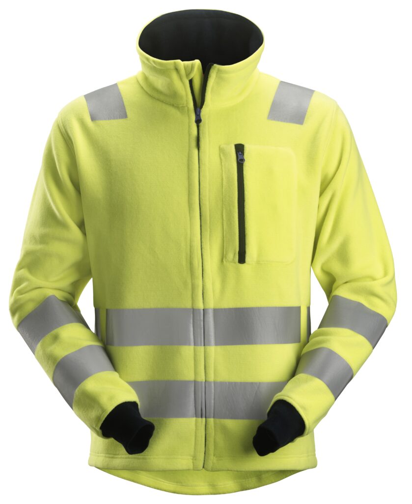 ProtecWork, High-Vis fleecejakke, klasse 3