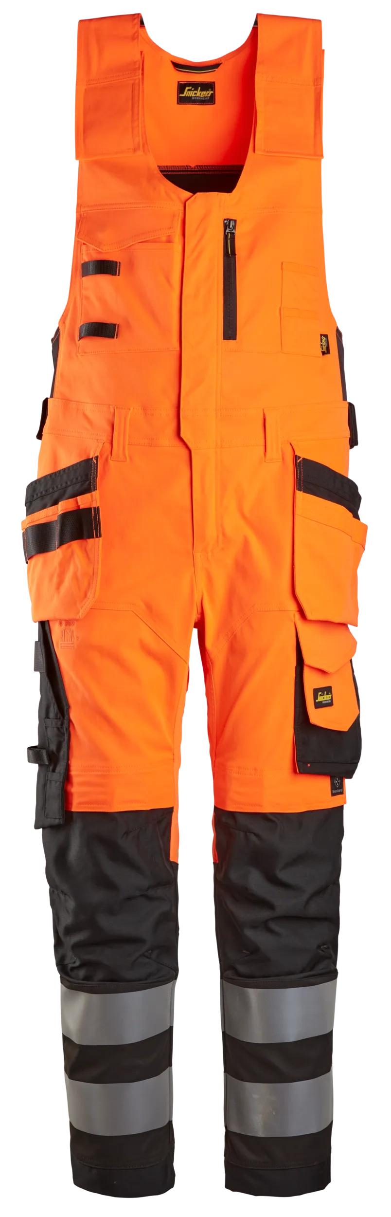 High-Vis, Helbukser med hylsterlommer, klasse 2