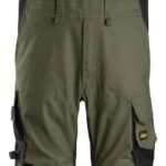 AllroundWork, Stretch-overalls - Khaki Green/Black
