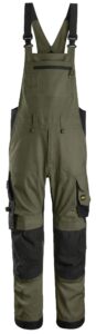 AllroundWork, Stretch-overalls - Khaki Green/Black