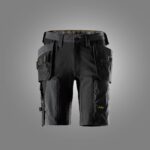 AllroundWork, Shorts i stretch med hylsterlommer