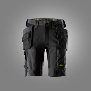 AllroundWork, Shorts i stretch med hylsterlommer