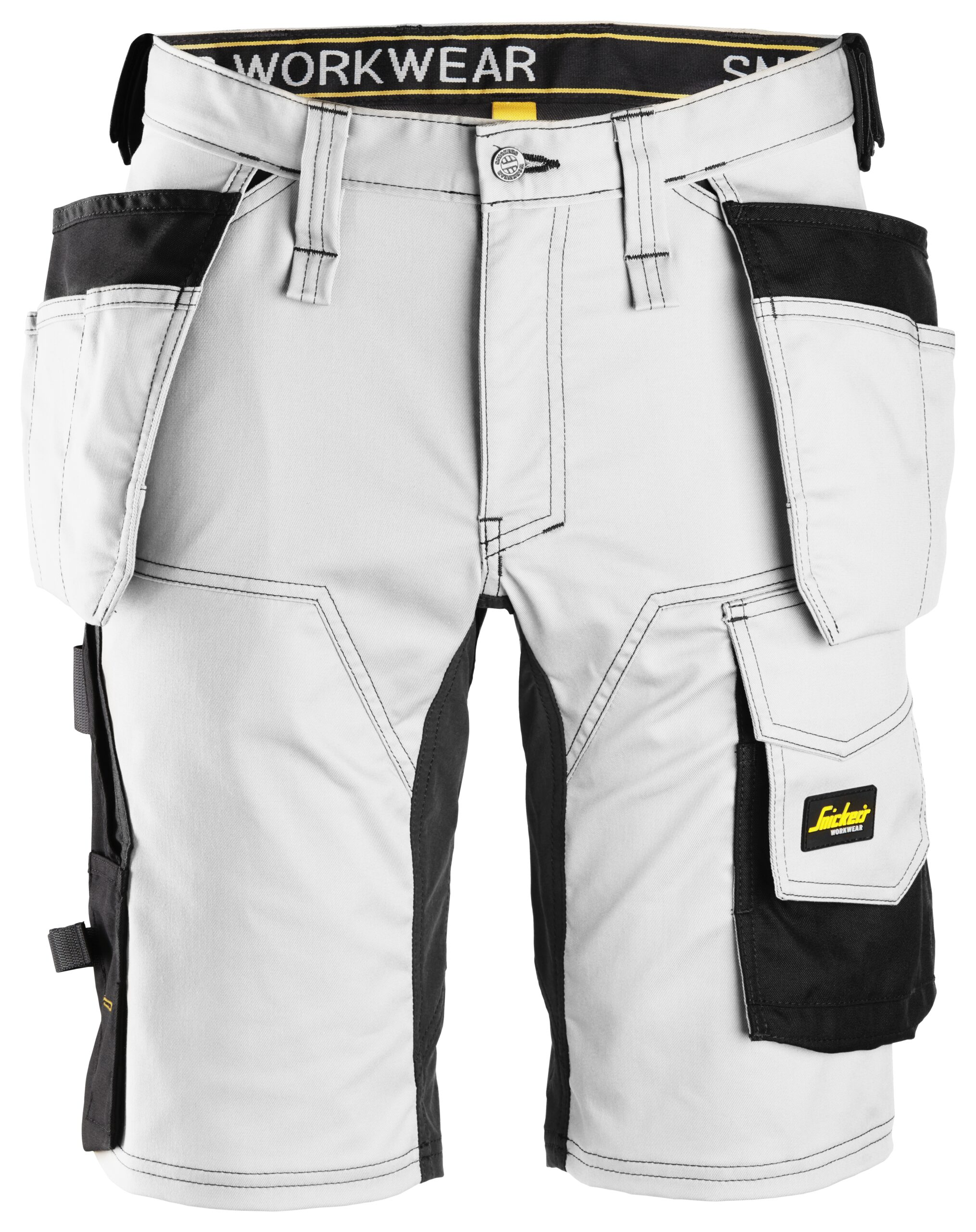 AllroundWork, Shorts i stretch med hylsterlommer
