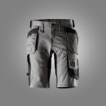 AllroundWork, Shorts i stretch med hylsterlommer