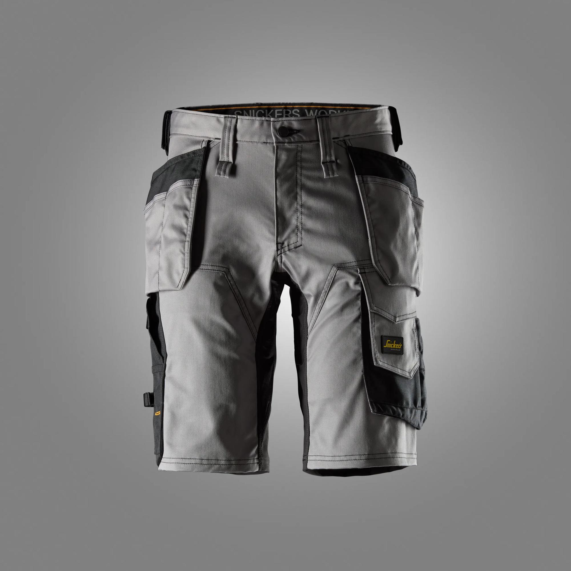 AllroundWork, Shorts i stretch med hylsterlommer