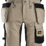 AllroundWork, Shorts i stretch med hylsterlommer