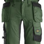 AllroundWork, Shorts i stretch med hylsterlommer