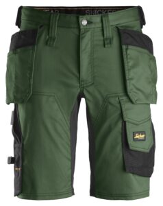 AllroundWork, Shorts i stretch med hylsterlommer
